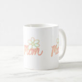 Mug Maman Fleur Art (Devant droit)