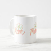 Mug Maman Fleur Art (Devant gauche)