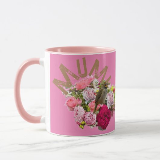 Mug Maman ! Fleurs (Gauche)