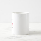 Mug Maman Folle Nom Personnalisé (Centre)