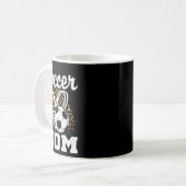 Mug Maman Foot Cœur de Léopard (Devant gauche)