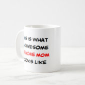 Mug maman frenchie, géniale (Devant gauche)