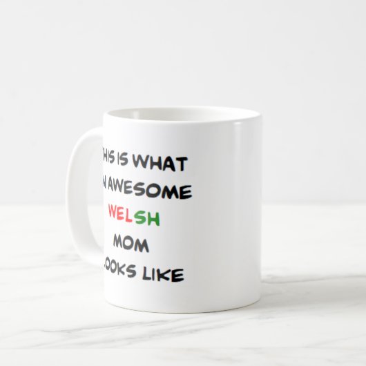 Mug maman galloise, super (Devant gauche)