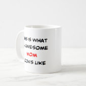 Mug maman, génial (Devant gauche)