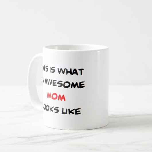 Mug maman, génial (Devant gauche)