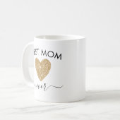 Mug Maman Gift Mothers Day Meilleure maman Gold Partie (Devant gauche)