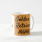Mug Maman Golden Retriever Mignon (Devant droit)