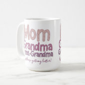 Mug Maman-grand-mère-grand-grand-mère (Devant gauche)