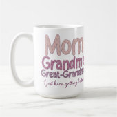 Mug Maman-grand-mère-grand-grand-mère (Gauche)