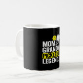 Mug Maman Grand-mère Pickleball Legend Funny Picklebal (Devant gauche)