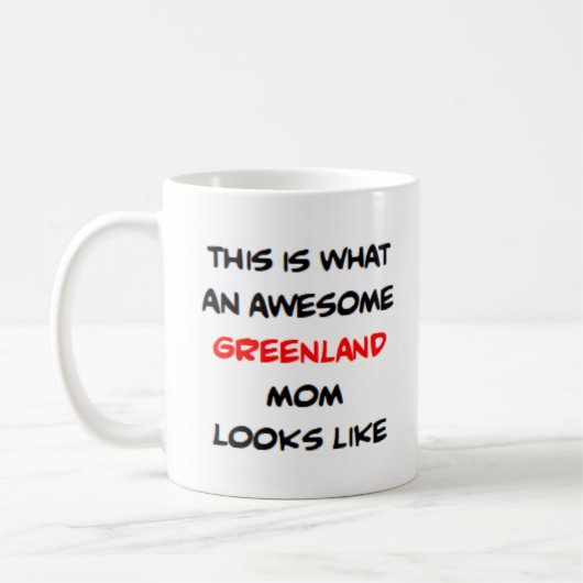 Mug maman groenlandaise, génial (Gauche)