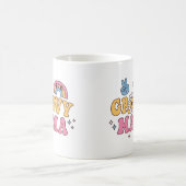 Mug Maman Groovy Fleur Et Arc-En-Ciel (Centre)