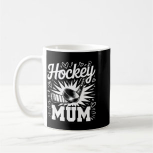 Mug Maman hockey cœur famille fête des mères amateur d