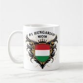 Mug "Maman hongroise du numéro un " (Gauche)