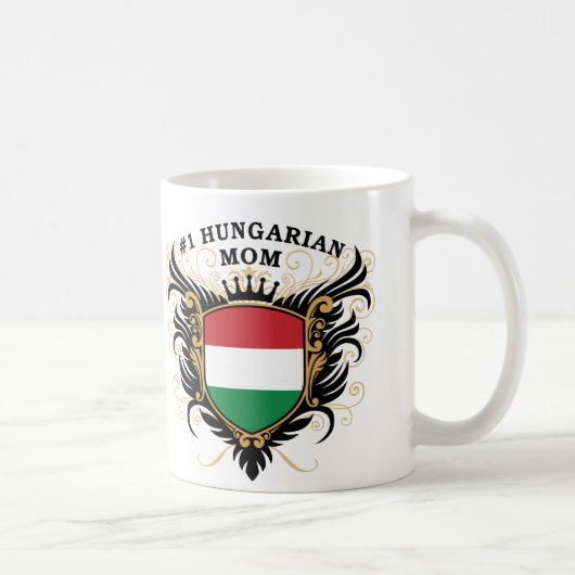 Mug "Maman hongroise du numéro un " (Droite)
