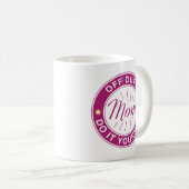 Mug Maman hors service (Devant droit)