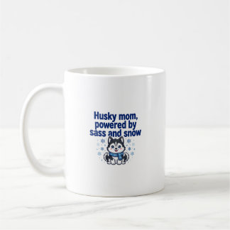 Mug Maman Husky — Alimentée par du Sass et de la Neige
