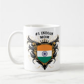 Mug Maman indienne du numéro un (Gauche)