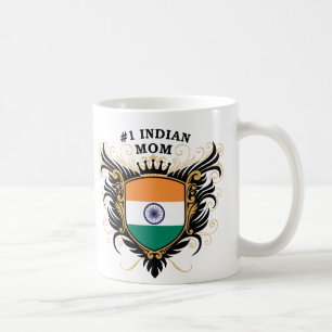 Mug Maman indienne du numéro un