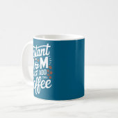 Mug Maman instantanée Ajoutez simplement un amateur de (Devant gauche)
