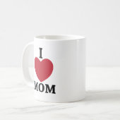 Mug Maman J'aime maman (Devant gauche)