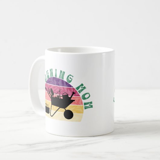 Mug Maman jardinage (Devant gauche)