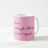 Mug Maman, je t'aime (Devant droit)
