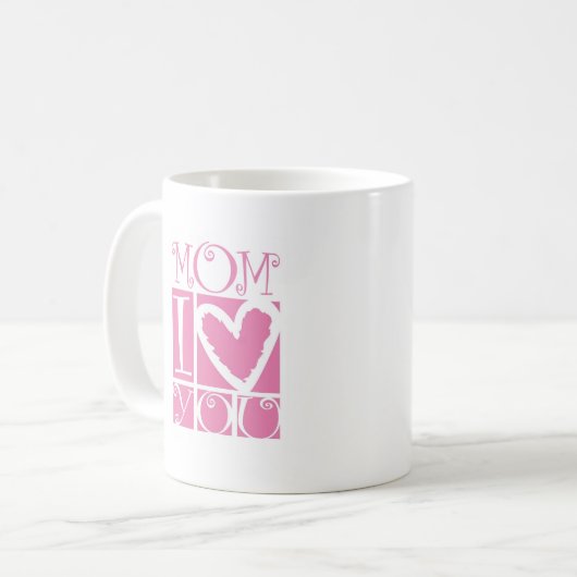 Mug maman je t'aime (Devant gauche)