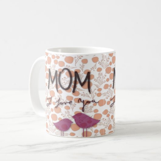 Mug Maman, je t'aime (Devant gauche)