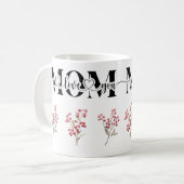 Mug Maman je t'aime Baies Rouges (Devant gauche)