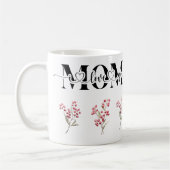 Mug Maman je t'aime Baies Rouges (Gauche)