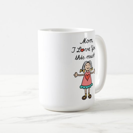 Mug Maman Je T'Aime Tant (Devant droit)