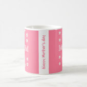 Mug Maman - Joyeuse journée de la mère rose (Centre)