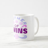 Mug maman jumelle mignonne (Devant droit)