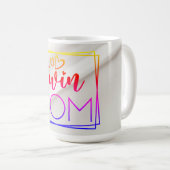 Mug Maman jumelle multicolore (Devant droit)
