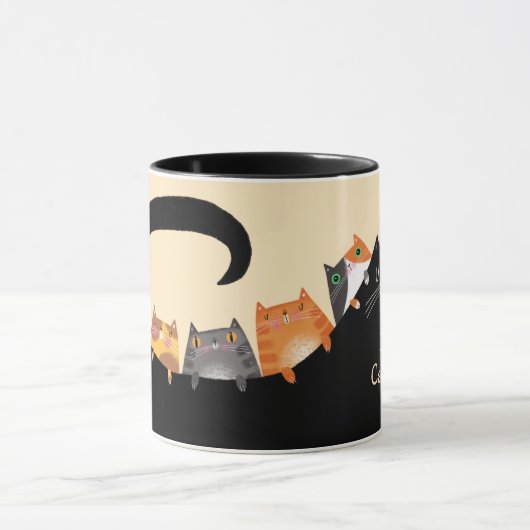 Mug Maman & Kittens (Centre)