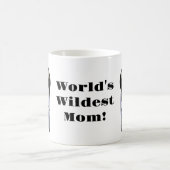 Mug Maman la plus folle du monde ! Pingouin et bébé (Centre)