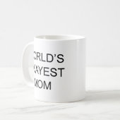 Mug Maman la plus sympa du monde (Devant gauche)