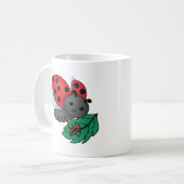 Mug Maman Ladybug avec Larvae (Devant gauche)