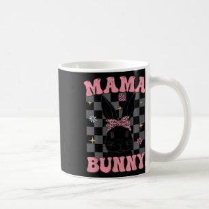 Mug Maman Lapin Rétro Groovy Famille assortie Pâques M