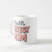 Mug maman le plus Okayest du monde - drôle de Coup (Devant gauche)