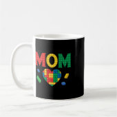 Mug Maman Lover Master Builder Blocs de briques Blocs  (Gauche)