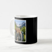 Mug Maman Main Stable M'a Guidé Script 1 Photo Noir (Devant gauche)