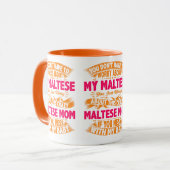Mug Maman Maltaise folle (Devant gauche)