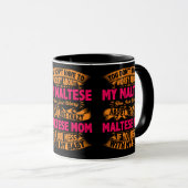 Mug Maman Maltaise folle (Devant droit)