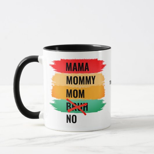 Mug Maman Maman Maman Maman NO BRUH (Gauche)