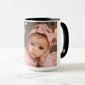 Mug Maman me garde debout toute la nuit (Devant droit)