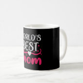 Mug Maman - Meilleure maman du monde (Devant droit)