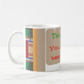 Mug MAMAN merci - texte editable pour autre (Gauche)