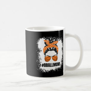 Mug Maman Messy Bun Fier Mama Basketba Basketba